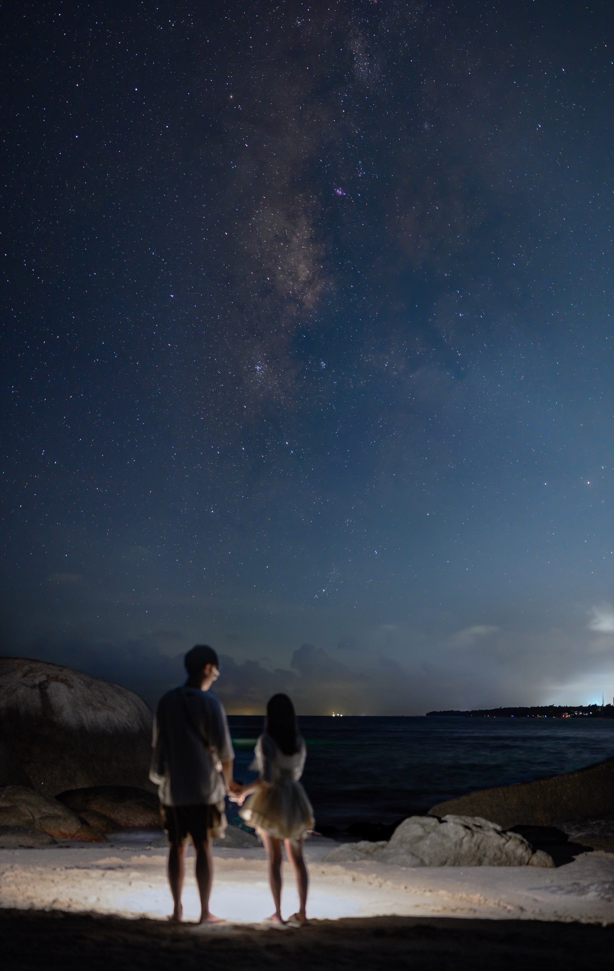 Under the Starry Sky / October 2023 / Wenchang, Hainan, China
